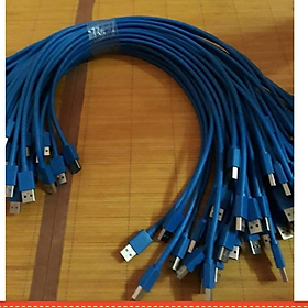 Mua Cáp USB 2 đầu đực 3.0 dài 60Cm màu xanh chất lượng tốt