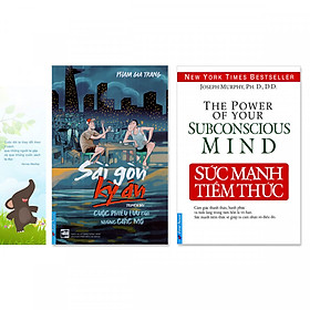 Combo 2 cuốn sách giúp người trẻ lập nghiệp: Sức Mạnh Tiềm Thức, Sài Gòn Kỳ Án + Bookmark danh ngôn hình voi