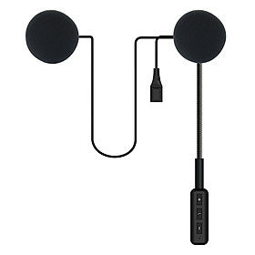 Motorcycle BT Helmet Headset Headphone Handsfree Music Call Control
