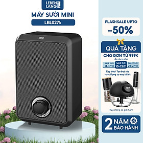 Mua Máy sưởi mini để bàn Lebenlang LBL0276  công suất 600W  làm ấm góc rộng  nóng nhanh  thiết kế nhỏ gọn tiện lợi  bảo hành 2 năm - hàng chính hãng