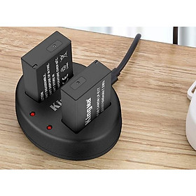 Mua Combo 2 pin 1 sạc đôi Kingma LP-E17 hàng chính hãng.