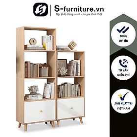 Tủ Gỗ Đa Năng Kệ Gỗ Nhiều Tầng Phong Cách Bắc Âu Tiện Lợi Gỗ Công Nghiệp Mdf Cao Cấp
