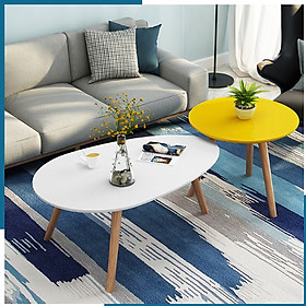Mua Combo Bàn Trà Sofa Chân Gỗ Sồi