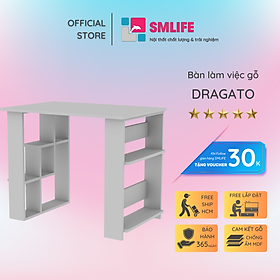 Bàn làm việc cá nhân kiểu dáng nhỏ gọn SMLIFE Dragato