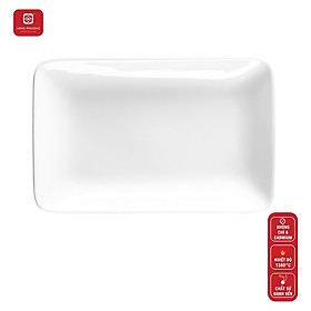 Mua Khăn ăn Long Phương - Đĩa sứ đựng khăn ăn trong nhà hàng khách sạn