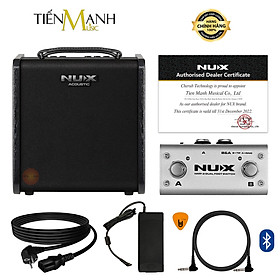 Mua  Bluetooth  Amply Guitar Acoustic Nux AC60 - Loa Ampli AC-60 Amplifier Hàng Chính Hãng - Kèm Móng Gẩy DreamMaker