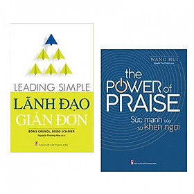 [Download Sách] Combo sách lãnh đạo tuyệt hay: Leading simple- Lãnh đạo giản đơn+ The power of praise - Sức mạnh của sự khen ngợi- Tặng kèm Postcard Greenlife