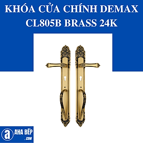 Mua KHÓA CỬA CHÍNH DEMAX CL805B BRASS 24K. Hàng chính hãng