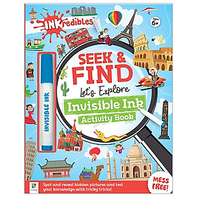 Inkredibles Seek And Find: Let's Explore Invisible Ink Activity Book