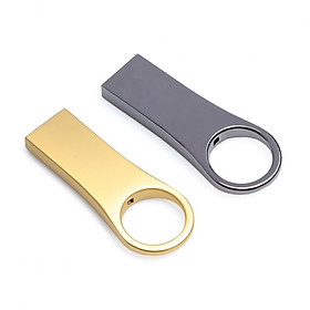 USB 2.0 Metal Racket Waterproof Flash Drive  For Computer