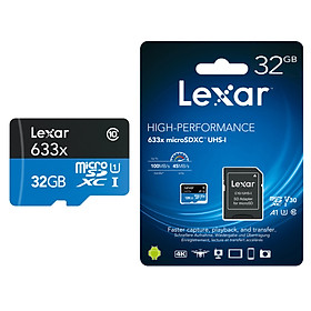 Thẻ nhớ Lexar 32G Class10 hàng chính hãng