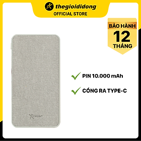 Mua Pin sạc dự phòng Polymer 10.000 mAh Type C PD QC3.0 X-mobile P68D - Hàng chính hãng