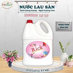 Nước lau sàn Rick 4.7kg