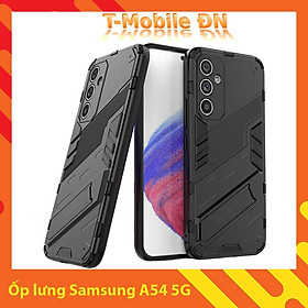 Ốp lưng cho Samsung A54 5G, Ốp chống sốc Iron Man PUNK cao cấp kèm giá đỡ cho Samsung A54 5G - Samsung A54 5G