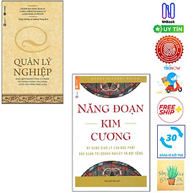 Ảnh bìa Combo Quản Lý Nghiệp (Tái Bản) + Năng Đoạn Kim Cương (Tái Bản 2018)