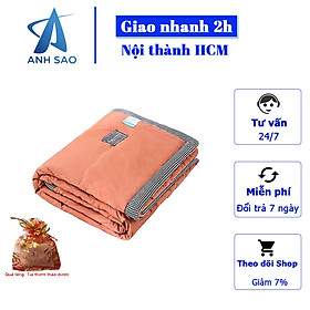 Chăn hè cotton đũi Home cao cấp A siêu mềm thoáng viền ROMA ( hàng loại 1) kích thước 2m x 2m3 + tặng kèm túi thơm thảo dược