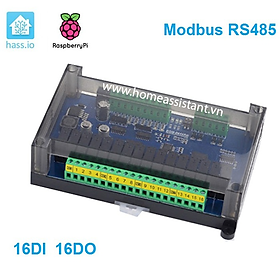 Mua Công Tắc Điều Khiển Bật Tắt IO 16 Cổng Modbus RS485 BMS16 (Hỗ Trợ Homeassistant)