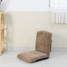 Medi 360 Nâu - Ghế ngồi thiền ,ghế bệt tatami, ghế bệt tựa lưng không chân tùy chỉnh 6 góc và xếp gọn