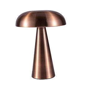 Mushroom Table Lamp Touch Dimming USB LED Night Light for Kitchen golden