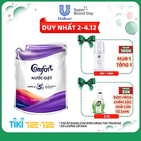 Nước Giặt Chống Lão Hóa Comfort Hương Thời Thượng Túi 3,1kg