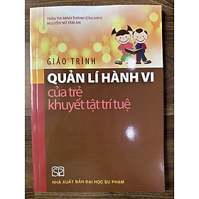 Sách – Giáo trình Quản lí hành vi của trẻ khuyết tật trí tuệ