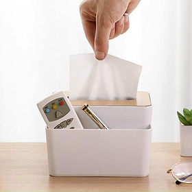 Mua SET 2 HỘP ĐỰNG GIẤY ĂN ĐẺ BÀN .