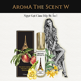 Aroma The Scent W – Tinh Dầu Nước Hoa Pháp Dạng Lăn 12ml