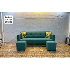 Bộ sofa bed có tay 1m9 tiện lợi Juno Sofa cho chung cư, căn hộ giá rẻ