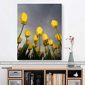 Tranh Canvas hoa treo tường trang trí phòng khách