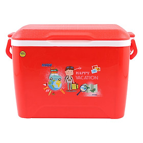Mua Thùng Đá Không Bánh Xe Duy Tân (60L) - Đỏ