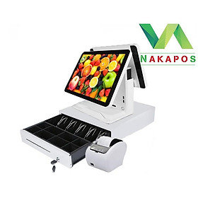 Mua TRỌN BỘ MÁY POS BÁN HÀNG NAKAPOS 8990