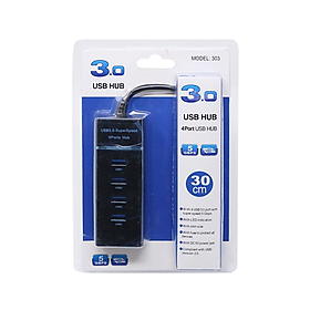 Mua Bộ chia cổng Usb 4 cổng 3.0 dây dài 30cm - Hàng chính hãng