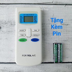 Điều khiển điều hòa TCL - Tặng kèm pin hàng hãng