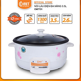 Nồi Lẩu Điện Comet CM7731 - Hàng Chính Hãng