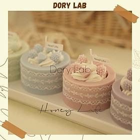 Mua Nến Thơm Bánh Kem Handmade Không Khói  Quà Tặng Sinh Nhật - Dory Lab
