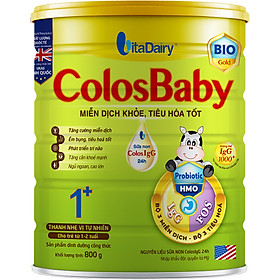 Sữa Bột Vitadairy COLOSBABY BIO GOLD 1+ 800g