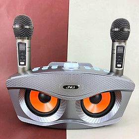 Loa Bluetooth kèm micro hát karaoke Không dây JVJ SD306 PLUS bản 2020 - Hàng Chính Hãng