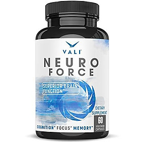 Brain Booster Supplement for Focus, Memory, Clarity, Energy - 60 Veggie Pills. Cognitive Function Support for Optimal Mental Performance, Advanced Stack Smart Natural Extra Strength Premium Formula