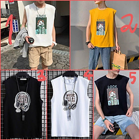 Áo thun sát nách unisex WIND phông form rộng Look oversise nam nữ ulzzang, áo thun ba lổ nam nữ phong cách hàn quốc, áo thun thể thao sát nách, áo tập gym thể dục thể thao, Áo thun ba lỗ in hình người, Áo thun ba lỗ in tai phonesiêu dễ thương