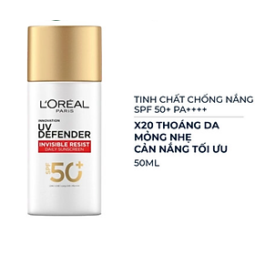Kem Chống Nắng L'Oreal SPF50+ PA++++ 50ml