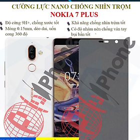 Dán chống nhìn trộm dành cho Nokia 7 Plus - Dán cường lực dẻo nano