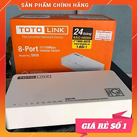 Mua Bộ chia mạng Totolink 8 Cổng cao cấp - Hàng Chính Hãng