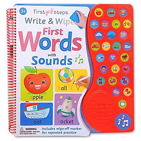 Write and Wipe First Words with Sound (US)