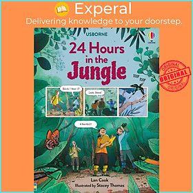 Sách - 24 Hours in the Jungle by Anastasia Thomas (UK edition, hardcover)