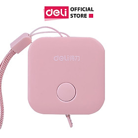 Thước Dây Da Cuộn Deli - 1.5M - Hồng/ Xanh Lá/ Trắng/ Xanh Dương - 1 Chiếc - 79650