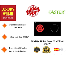 Mua Bếp Điện Từ Đôi Faster FS MIX 266 (3900W) - Hàng chính hãng