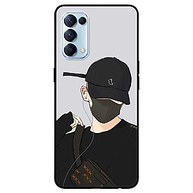 Ốp lưng dành cho Oppo Reno 5 mẫu Bad Boy