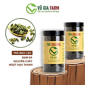 Combo 2 Trà Oolong Nguyên Chất Vũ Gia (400gr/hũ) - Nguyên liệu nấu trà sữa trân châu thơm ngon tại nhà, giảm cân an toàn.