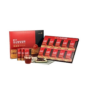 Combo 2 hộp 20 gói Hồng sâm Hàn Quốc thái lát tẩm mật ong 200gram - Daedong Korea Ginseng