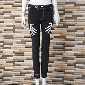 Quần jeans jogger hình bàn tay cá tính Mã: QD998
